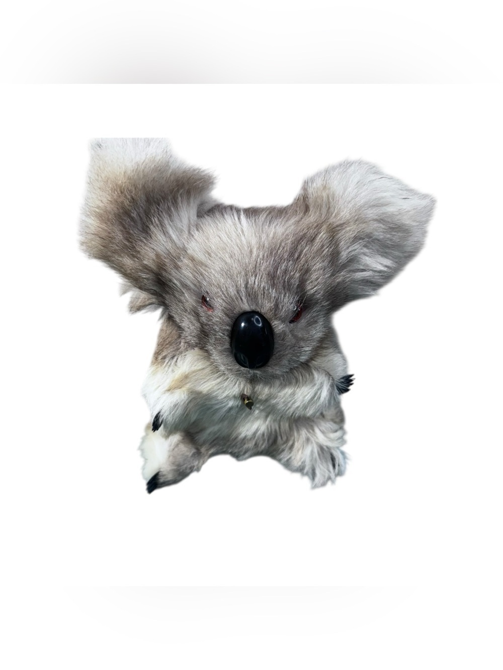 Vintage Koala Bear Real Fur Musical Stuffed Animal